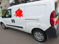 Gebraucht Fiat Doblò Pop 101 PS (74 kW) 2012 Weiß Van / Kleinbus