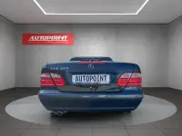 Gebraucht Mercedes CLK320 226 PS (166 kW) 1998 Blau Cabrio