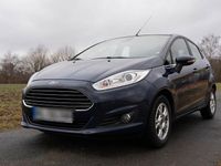 Gebraucht Ford Fiesta Titanium 95 PS (69 kW) 2016 Blau Kleinwagen
