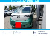 Gebraucht VW ID. Buzz Pro 150 kW (204 PS) 2023 96 candyweiß/bay leaf green m Van / Kleinbus