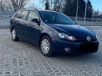 Gebraucht VW Golf VII Match 105 PS (77 kW) 2013 Blau Kombi