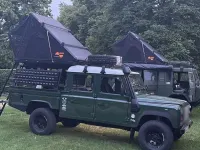 Gebraucht Land Rover Defender 122 PS (89 kW) 2003 Grün SUV