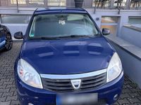 Gebraucht Dacia Sandero 65 PS (47 kW) 2009 Blau Limousine