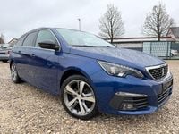 Gebraucht Peugeot 308 SW GT-line 131 PS (96 kW) 2019 Blau Kombi