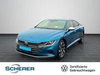 Occasion VW Arteon Elegance 280 ch (205 kW) 2021 Bleue Coupé
