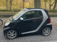 Brugt Smart ForTwo Cabrio 71 HK (52 kW) 2011 Sort Cabriolet