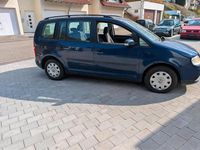 Gebraucht VW Touran 110 PS (80 kW) 2004 Blau Van / Kleinbus
