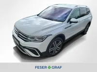 Gebraucht VW Tiguan Allspace Elegance 190 PS (139 kW) 2022 Oryxwhite perlmutteffekt SUV