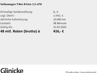 Neu VW T-Roc R-line 150 PS (110 kW) 2025 Weiß SUV