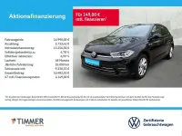 Gebraucht VW Polo Style 95 PS (69 kW) 2022 Schwarz Kleinwagen