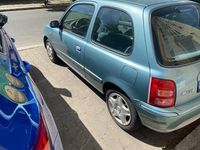 Brugt Nissan Micra 2002 Blå Hatchback