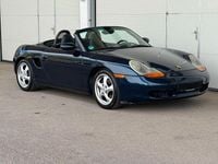 Second-hand Porsche Boxster 204 CP (150 kW) 2001 Albastru Cabrio