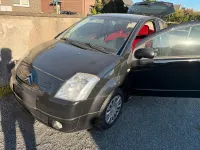 Gebraucht Citroën C2 60 PS (44 kW) 2007 Schwarz Kleinwagen