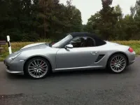 Brugt Porsche Boxster 303 HK (222 kW) 2008 Sølv Cabriolet