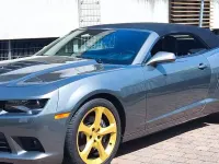 Gebraucht Chevrolet Camaro SS 405 PS (297 kW) 2014 Grau Cabrio