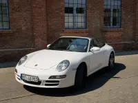 Gebraucht Porsche 911 Carrera 4 Cabriolet 325 PS (239 kW) 2008 Weiß Cabrio