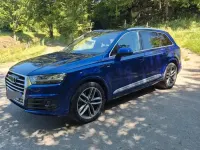 Używany Audi Q7 S-Line 272 KM (200 kW) 2016 Niebieski SUV
