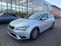 Brugt Seat Leon ST Style 105 HK (77 kW) 2016 Sølv Stationcar