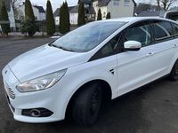 Gebraucht Ford S-MAX Titanium 150 PS (110 kW) 2016 Weiß Van / Kleinbus