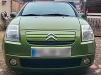 Gebraucht Citroën C2 60 PS (44 kW) 2004 Grün Kleinwagen