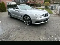 Gebraucht Mercedes SL500 AMG 306 PS (225 kW) 2001 Silber Cabrio