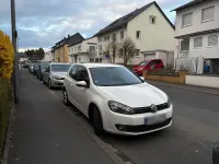 Usata VW Golf VI 80 CV (58 kW) 2009 Bianco Utilitaria