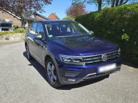 Gebraucht VW Tiguan Allspace 150 PS (110 kW) 2021 Blau SUV