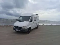 Używany Mercedes Sprinter 129 KM (94 kW) 2002 Biały Van