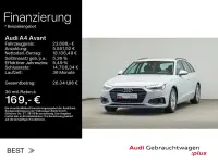Gebraucht Audi A4 Basis 150 PS (110 kW) 2023 Gletscherweiß metallic (metallic) Kombi