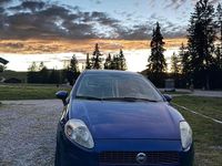 Gebraucht Fiat Punto 2005 Blau Kleinwagen