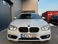 Gebraucht BMW 116 Advantage 116 PS (85 kW) 2016 Weiß Kleinwagen