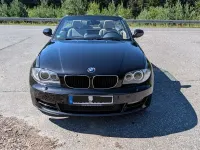 Gebraucht BMW 120 Cabriolet Sport Line 170 PS (125 kW) 2010 Schwarz Cabrio