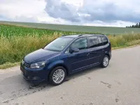 Gebraucht VW Touran Comfortline 105 PS (77 kW) 2011 Blau Van / Kleinbus