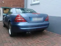 Gebraucht Mercedes SLK200 163 PS (119 kW) 1998 Blau Cabrio