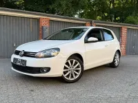 Gebraucht VW Golf VI Trendline 80 PS (58 kW) 2010 Weiß Kleinwagen
