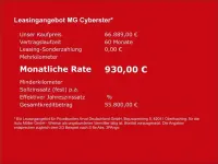 Neu MG Cyberster 375 kW (510 PS) 2026 Grau Cabrio