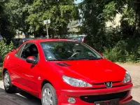 Gebraucht Peugeot 206 CC 109 PS (80 kW) 2004 Rot Cabrio