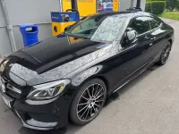 Gebraucht Mercedes C200 Night 184 PS (135 kW) 2018 Schwarz Coupé