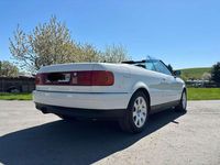 Gebraucht Audi Cabriolet 133 PS (97 kW) 1991 Weiß Cabrio