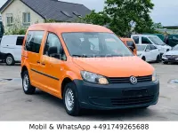 Używany VW Caddy 102 KM (75 kW) 2011 Pomarańczowy Minivan