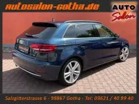 Używany Audi A3 Sport 150 KM (110 kW) 2017 Niebieski Sedan/Limuzyna