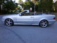 Gebraucht Mercedes CLK320 AMG 218 PS (160 kW) 2000 Silber Cabrio