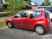 Gebraucht Citroën C2 60 PS (44 kW) 2009 Rot Kleinwagen