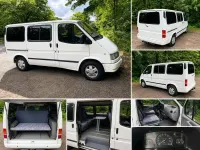 Gebraucht Ford Transit 114 PS (83 kW) 1996 Weiß Van / Kleinbus