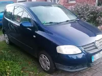 Gebraucht VW Fox 70 PS (51 kW) 2007 Blau Kleinwagen
