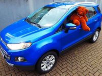 Gebraucht Ford Ecosport Titanium 95 PS (69 kW) 2016 Blau SUV