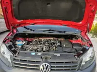 Gebraucht VW Caddy Comfortline 102 PS (75 kW) 2011 Rot Van / Kleinbus