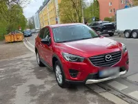 Gebraucht Mazda CX-5 Exclusive-Line 150 PS (110 kW) 2015 Rot SUV