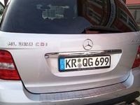 Gebraucht Mercedes ML320 2007 Silber metallic SUV
