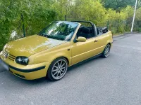 Gebraucht VW Golf IV 101 PS (74 kW) 1999 Gold Cabrio